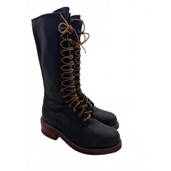Other - Hall's Lineman Motorcycle Boots 12E Gorgeous w/ New Soles!